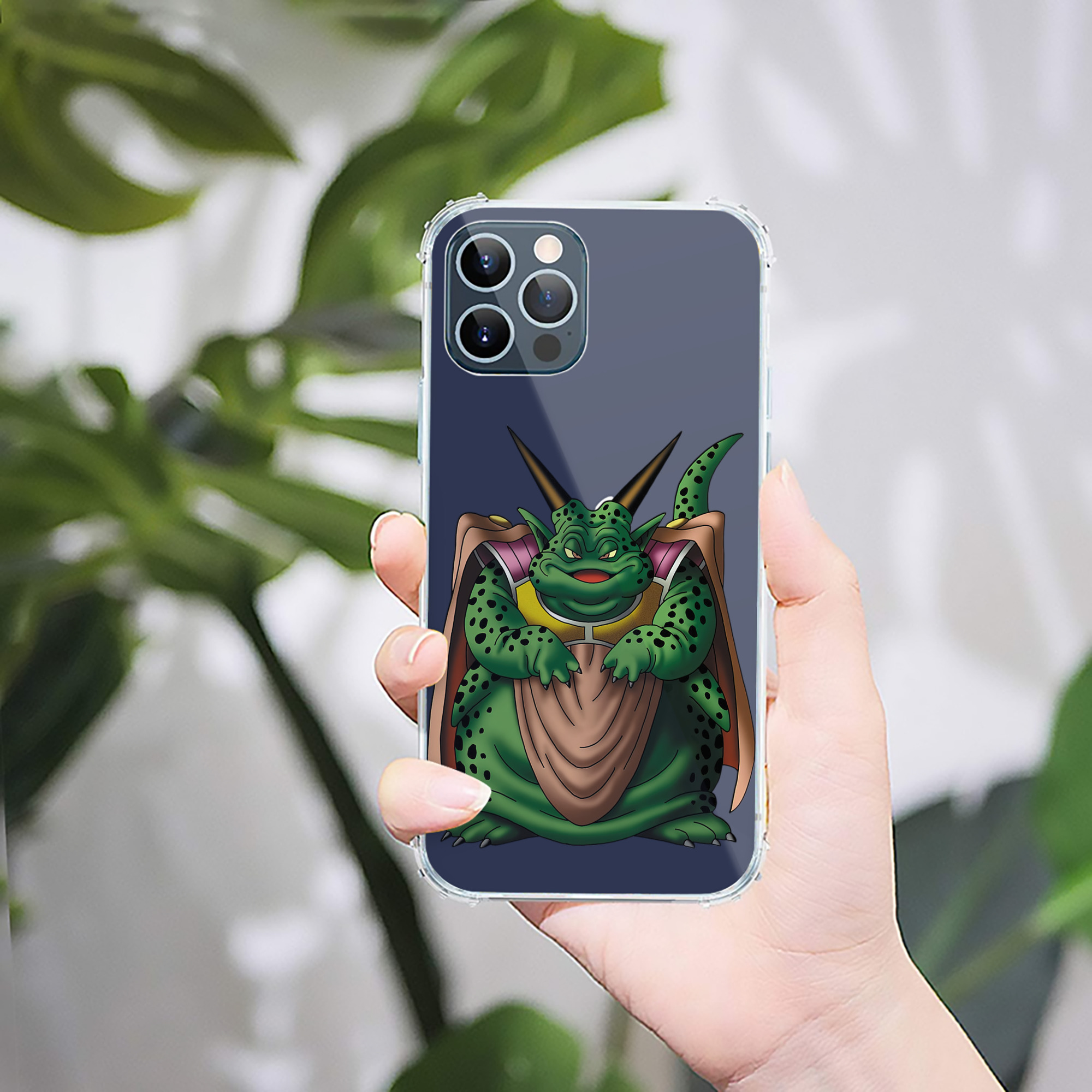 （画像用） ドラゴンクエスト Doragon Kuesuto Dragon Quest 【iPhone 12シリーズ対応】透明スマホケース（クリアソフトケース）